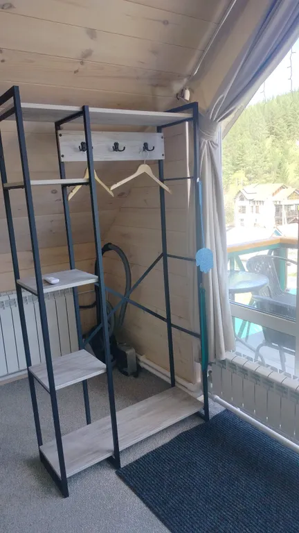 Апартаменты Романтика с панорамным окном в мансарде дома