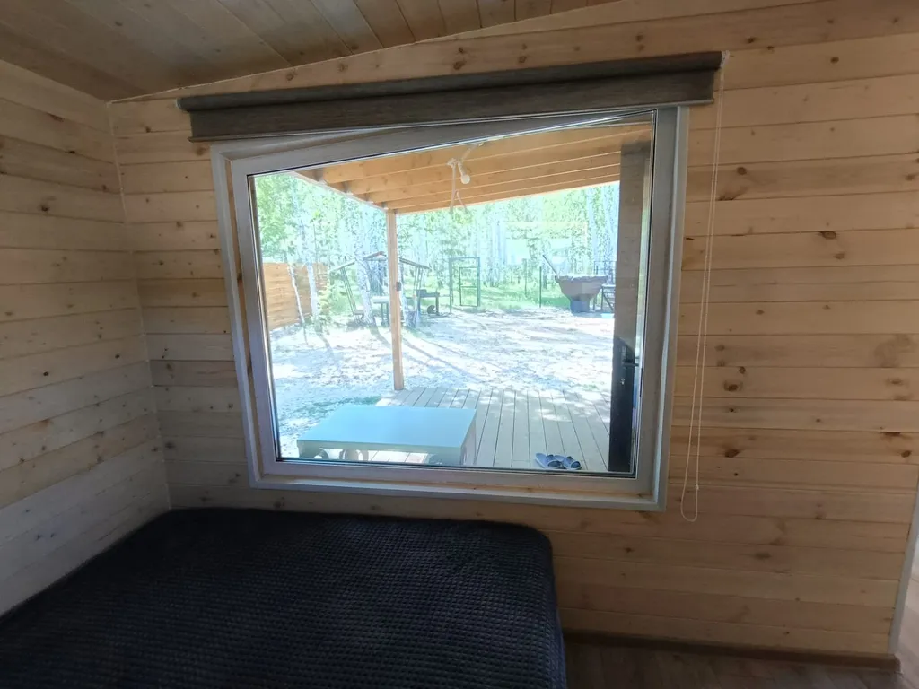 Гостевой домик на увильдах, с видом на лес