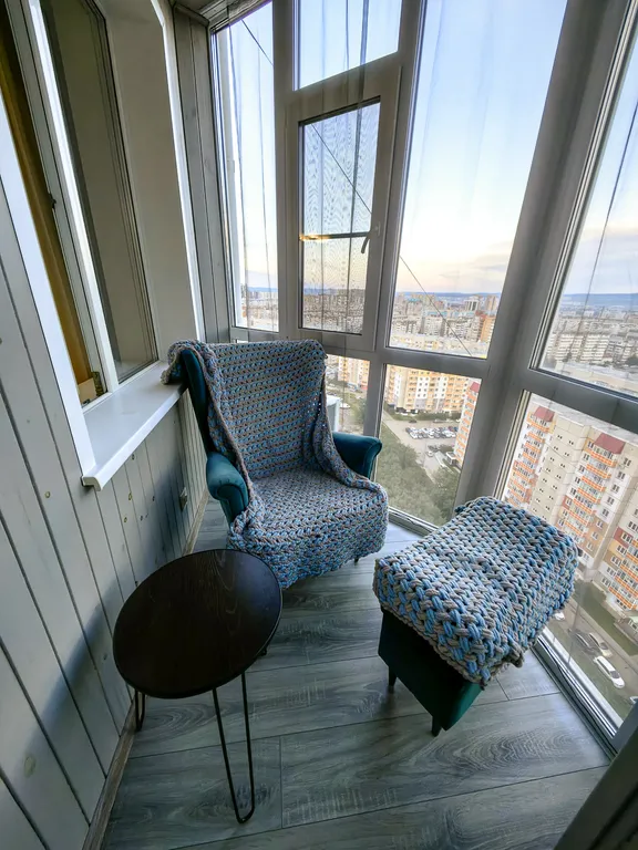 Квартира Видовая комфортная квартира с теплым балконом — Красноярск