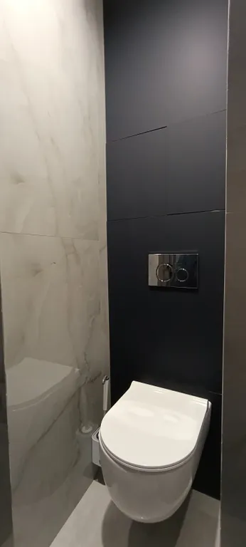 Стильные апартаменты в центре города Синий акцент