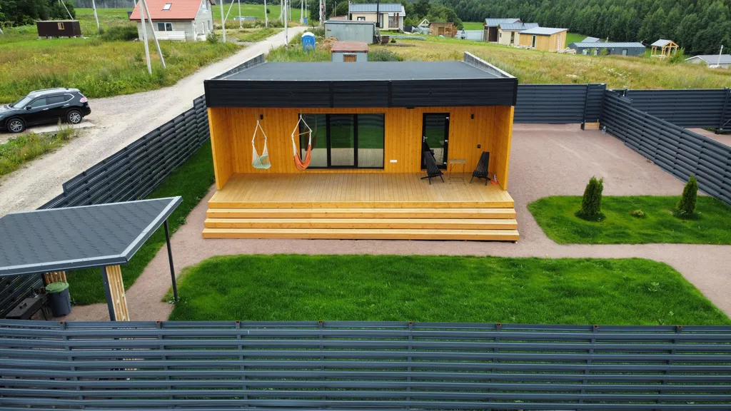 Коттедж Дом отдыха с сауной на горке — Иваново (Ленинградская область)