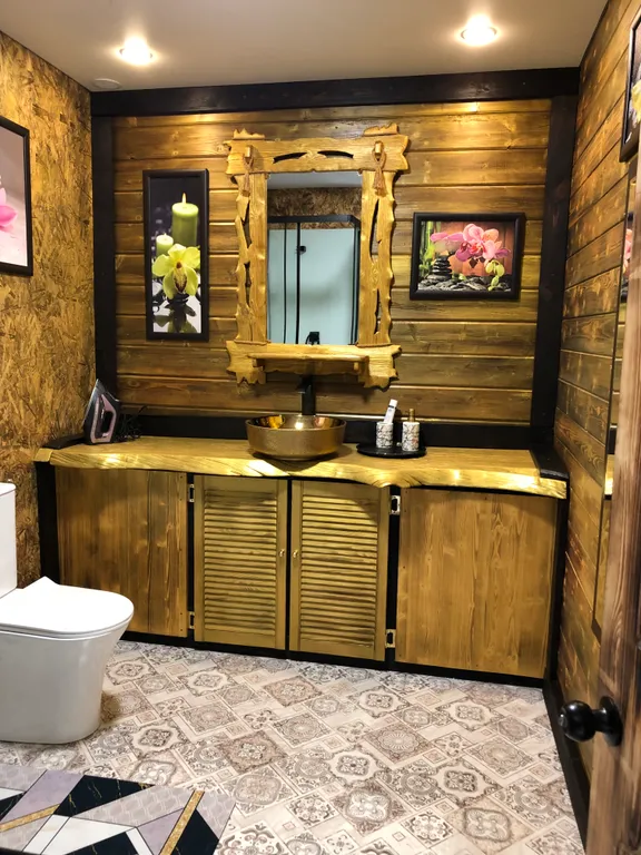 Дом Шилтон Виладж с бассейном, баней и джакузи