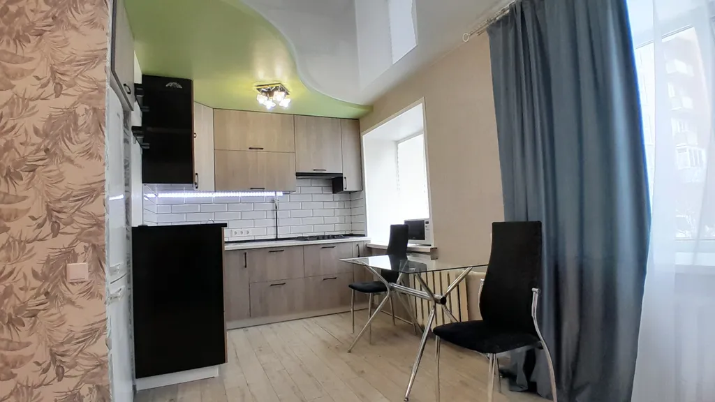 Уютная квартира с кухней студией