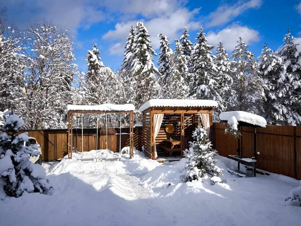 Шале в стиле Афрейм с индивидуальной территорией