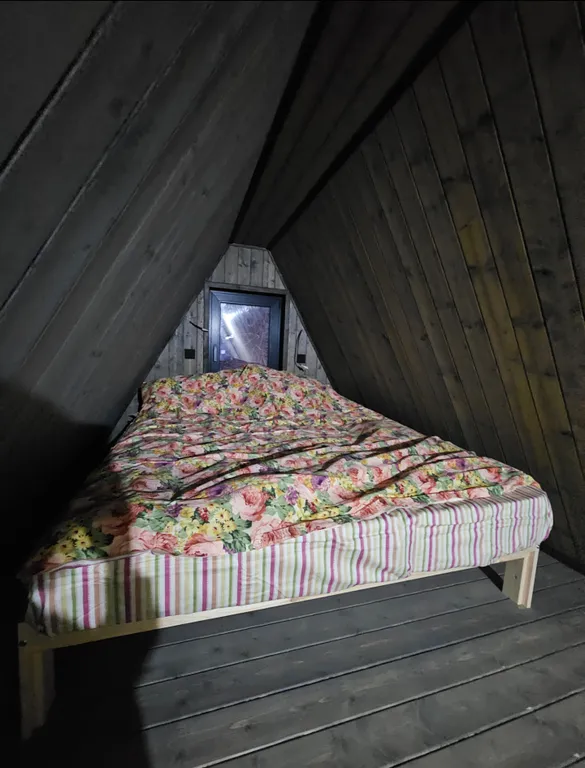 Дом А-Фрейм с террасой №4