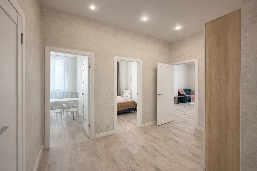 Просторная 2-комнатная квартира в центре