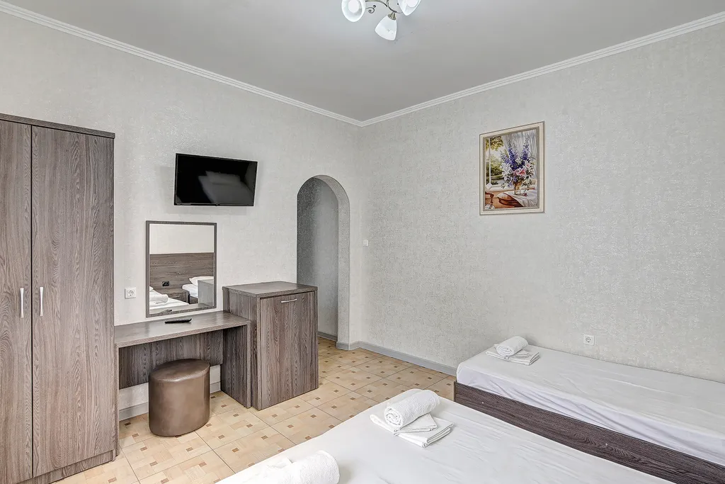 Квартира Квартира Семейный двухкомнатный номер рядом с курортным городком — Адлер