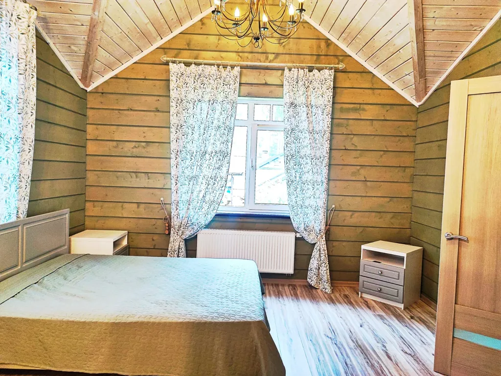 Уютный, коттедж для отдыха в тишине у леса и залива в КП "Крутой берег"