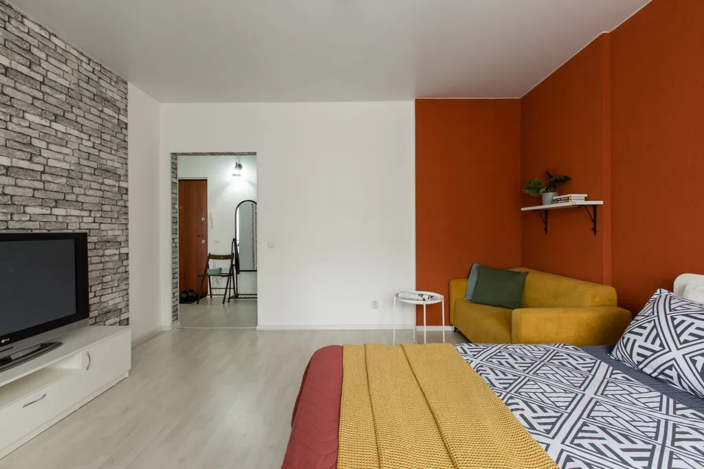 4 Угла: просторная 1К в ЖК Ривьера, Горького, 161