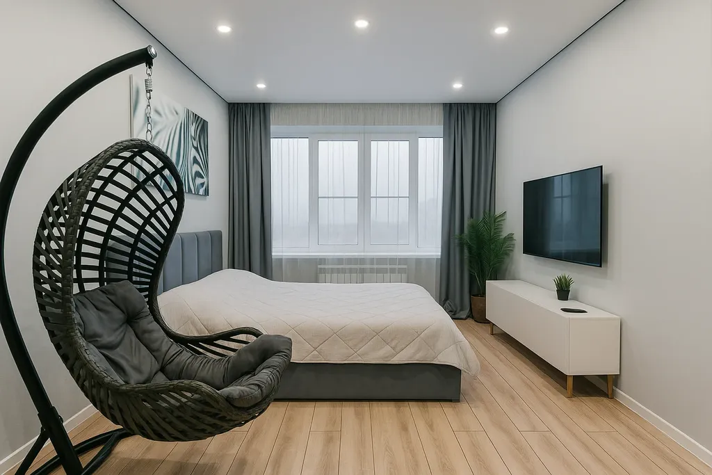 Апартаменты рядом с горнолыжным комплексом Квань и зоопарком