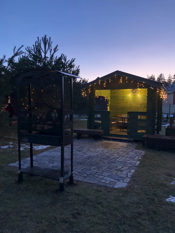 Коттедж Уютный дом с камином и сауной у озера — Ларионово