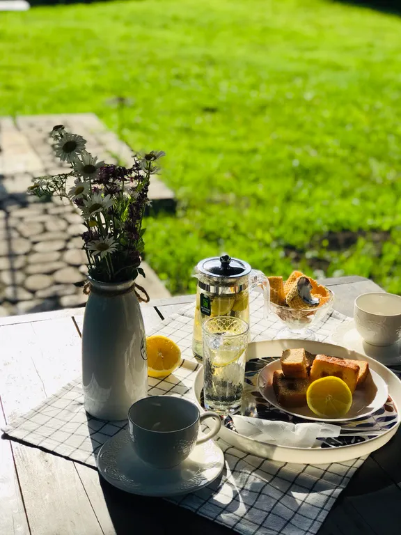 Таунхаус с 2 спальнями с видом во дворик