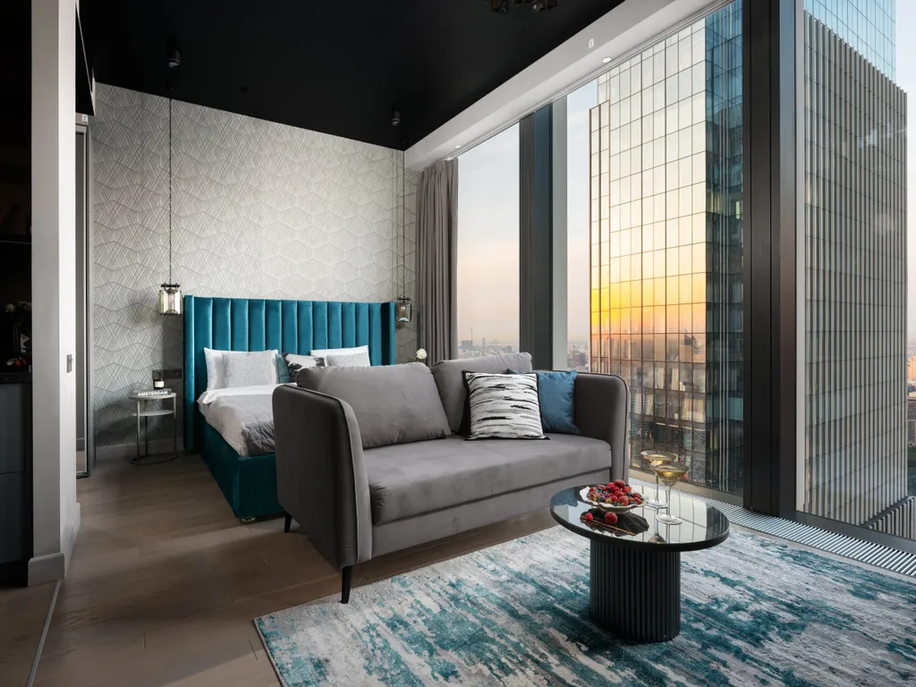 Квартира Квартира Видовая студия GM в Москва-Сити – твой личный penthouse — Москва