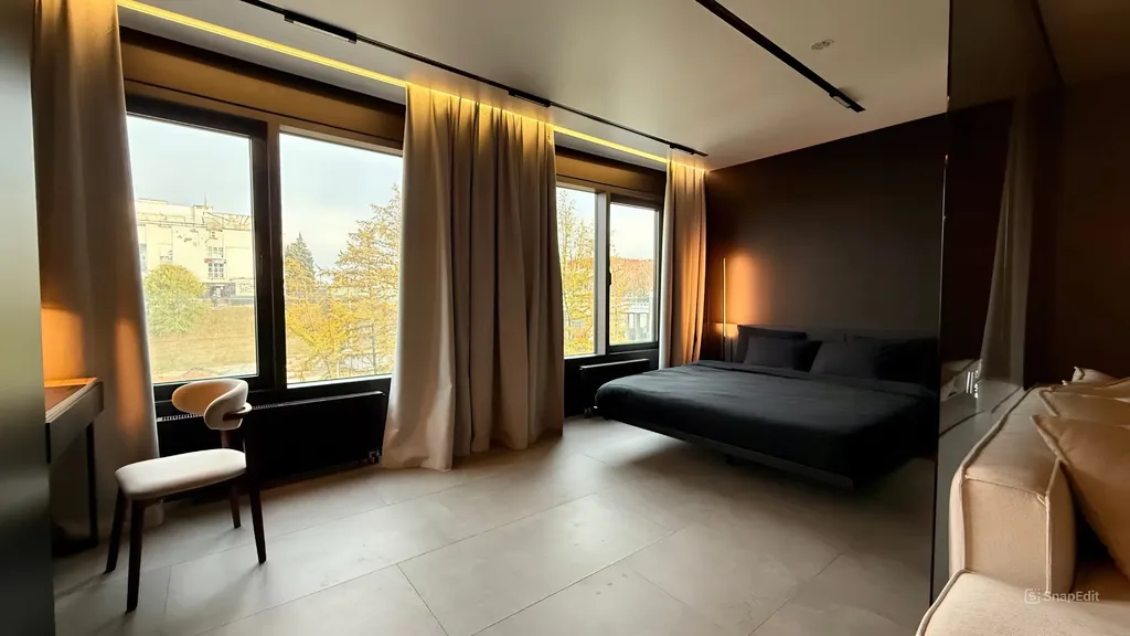 Новогодние дизайнерские апартаменты в центре Ижевска