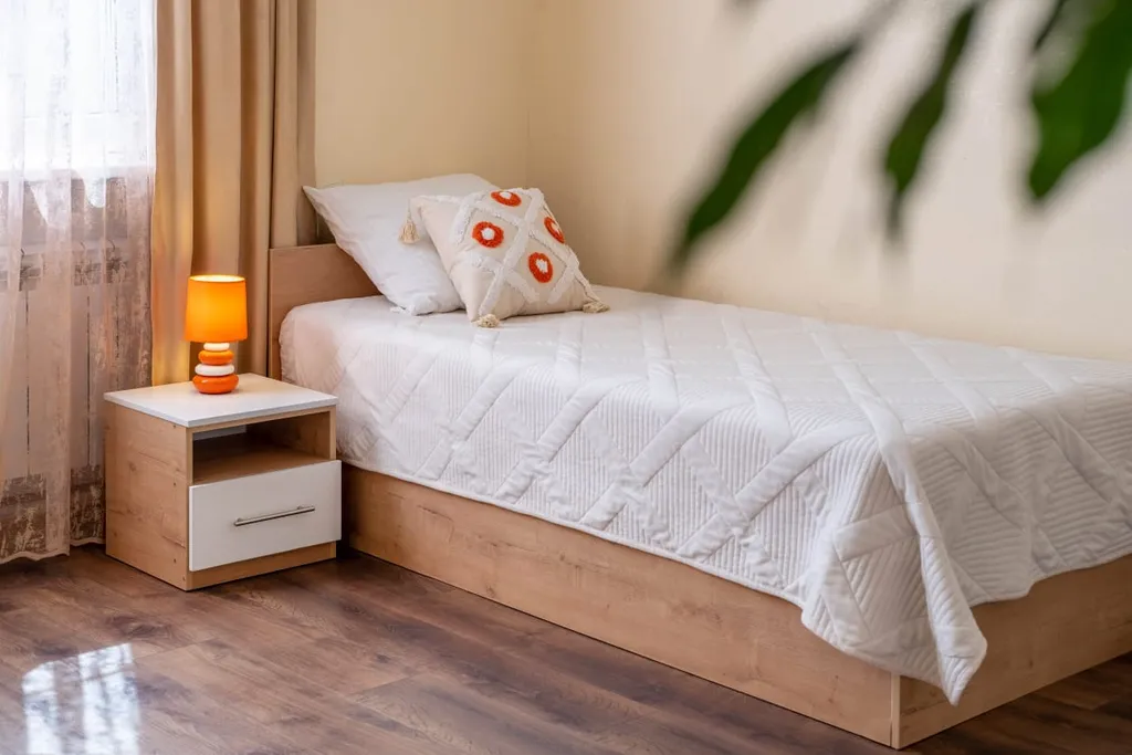 Квартира c Двумя Раздельными Спальнями и Балконом