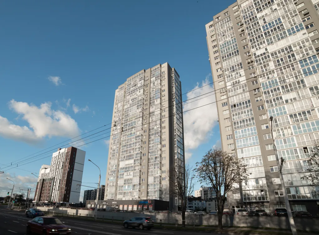 Квартира в новом доме Молодежная на высоком этаже