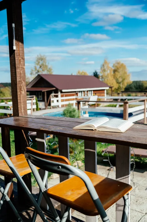 Уютный домик на горнолыжном склоне