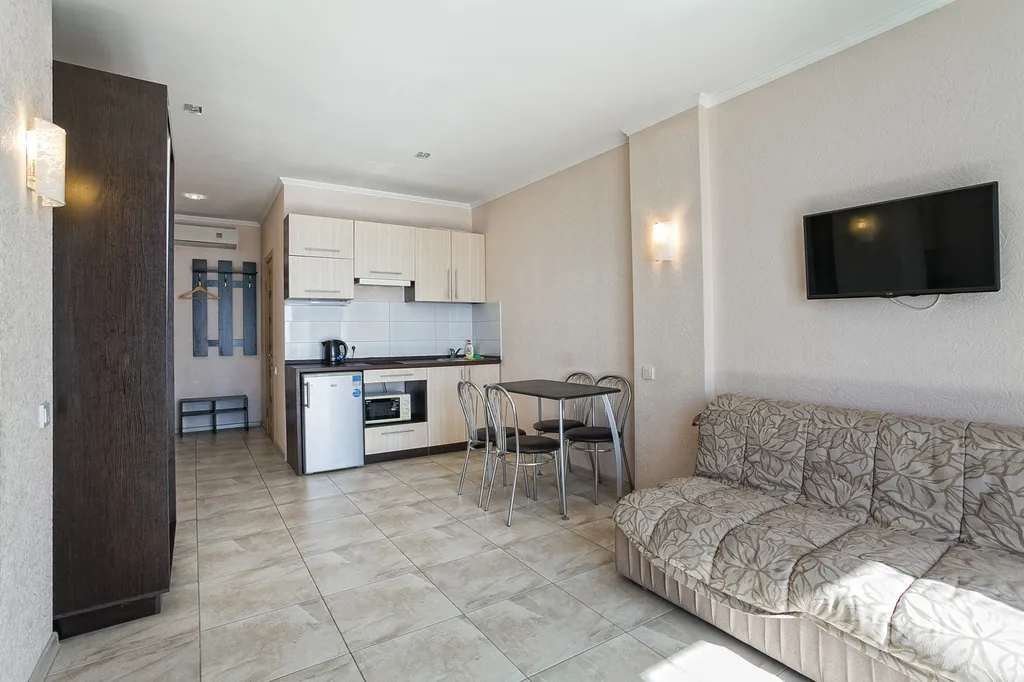 Видовая Студия с балконом в Мисхоре