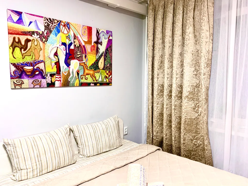 Квартира Уютный апартмент в зелёном районе с отличной локацией — аренда посуточно в Алматы