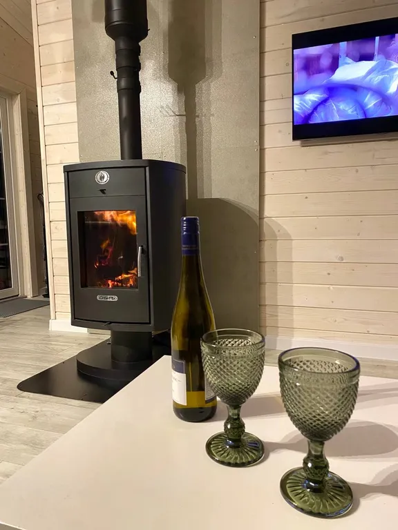 Дом с камином