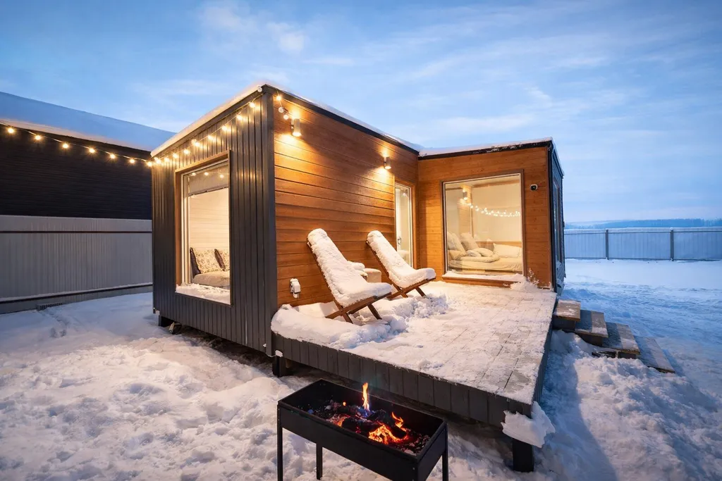 Коттедж Уютные домики в Коробицыно — аренда посуточно в Коробицыно