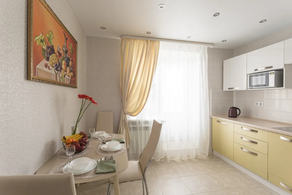 Современные теплые апартаменты с камином Аделаида