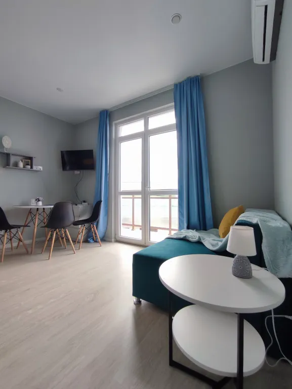 Новая студия с видом на море в Хосте