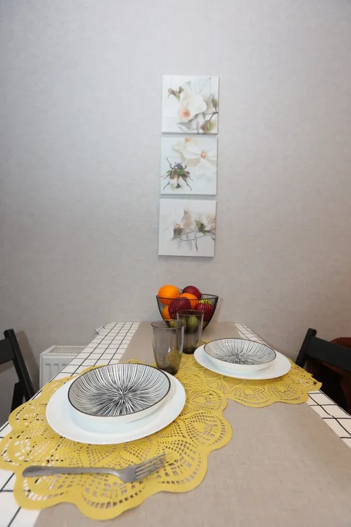 Уютная квартира у Фабрики Гознак с шикарным видом на город