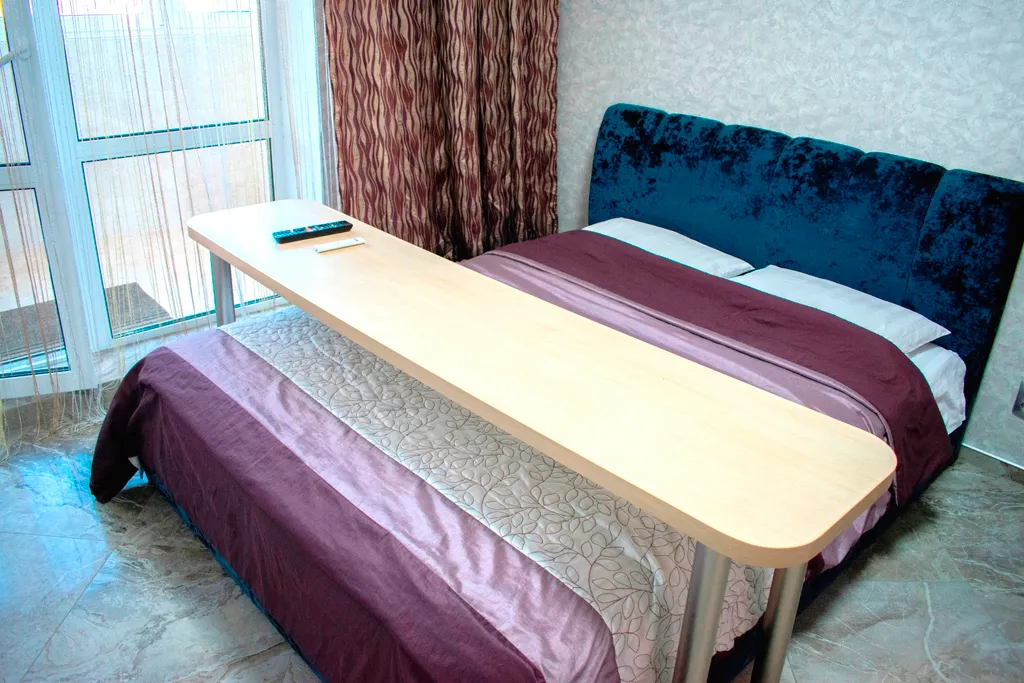 Апартаменты с балконом Джакузи 55*SmartTV Кухня Панорамный вид Центр