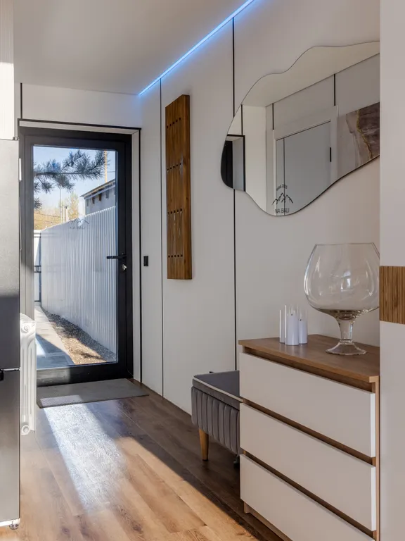 Дом Барн премиум класса с уникальным видом на горы и реку Сок