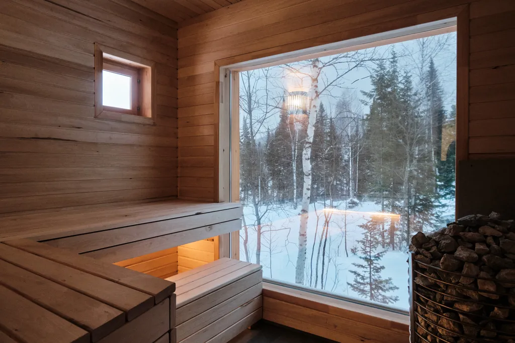 Двухкомнатный дом с сауной