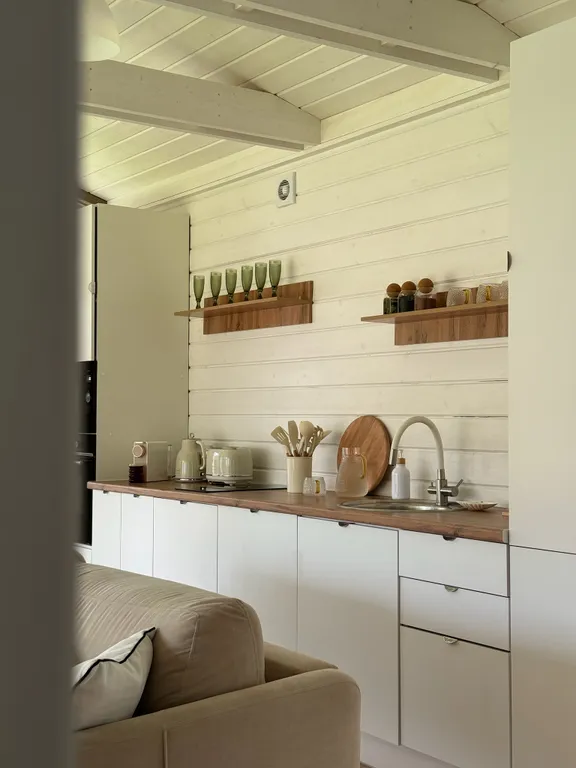 Коттедж Панорамный дом с сауной и чаном у заповедника — Семеновское