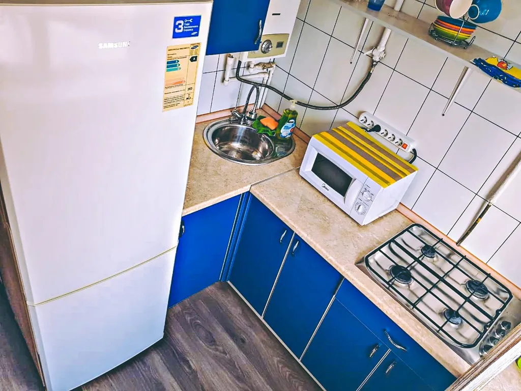 Просторная трехкомнатная квартира в центре города