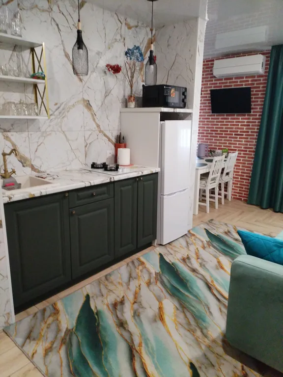 Премиум-квартира с гостиной и двумя спальнями