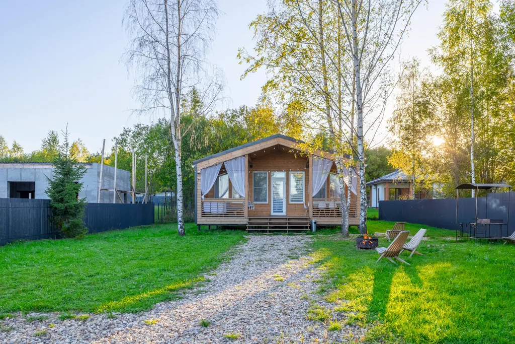 Дизайнерский дом возле истринского водохранилища