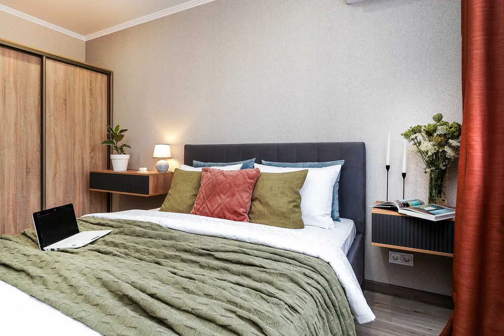 Яркая ухоженная квартира