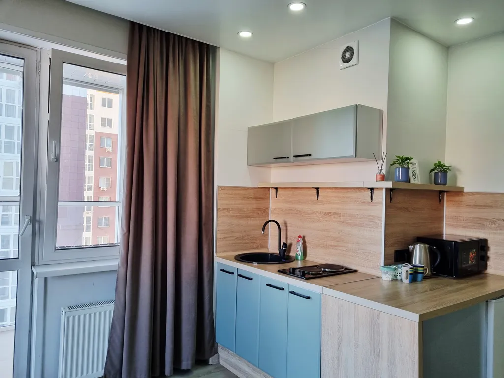 Уютная студия в новом ЖК Петроглиф