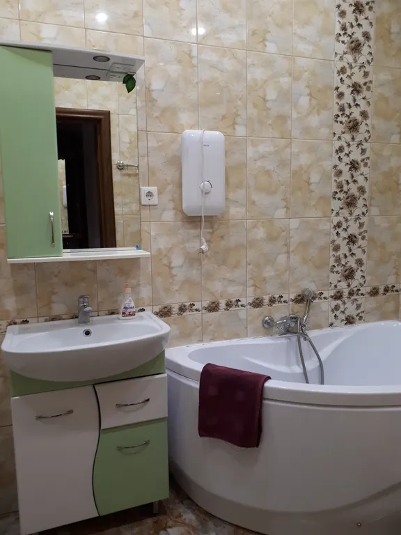 Квартира Квартира Первая линия у моря — Анапа