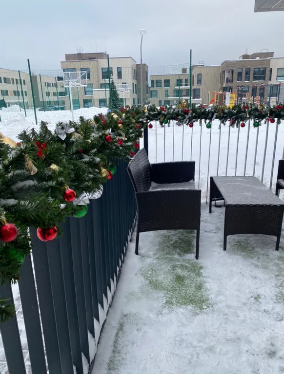 Ohtaloft апартаменты с террасой рядом с Охта парком