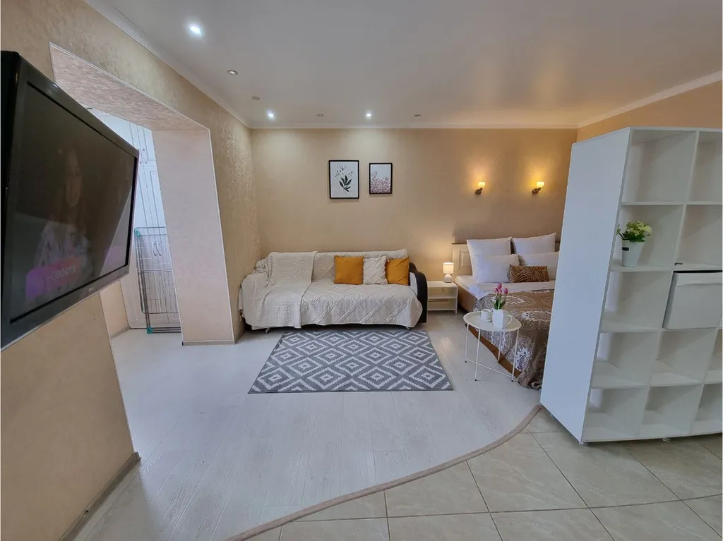 Просторная студия со всеми удобствами