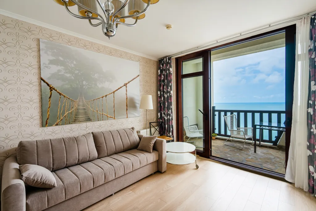 Апартаменты с собственным пляжем