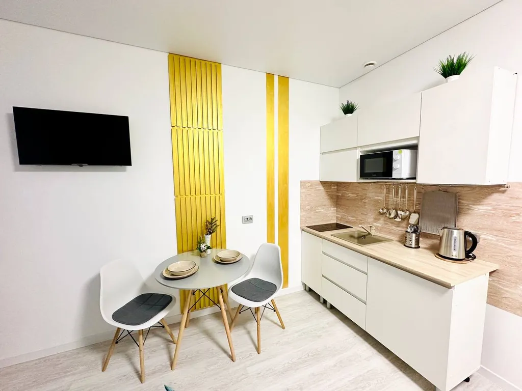 Квартира Новая Уютная квартира - студия в ЖК Univer Sity — Шушары