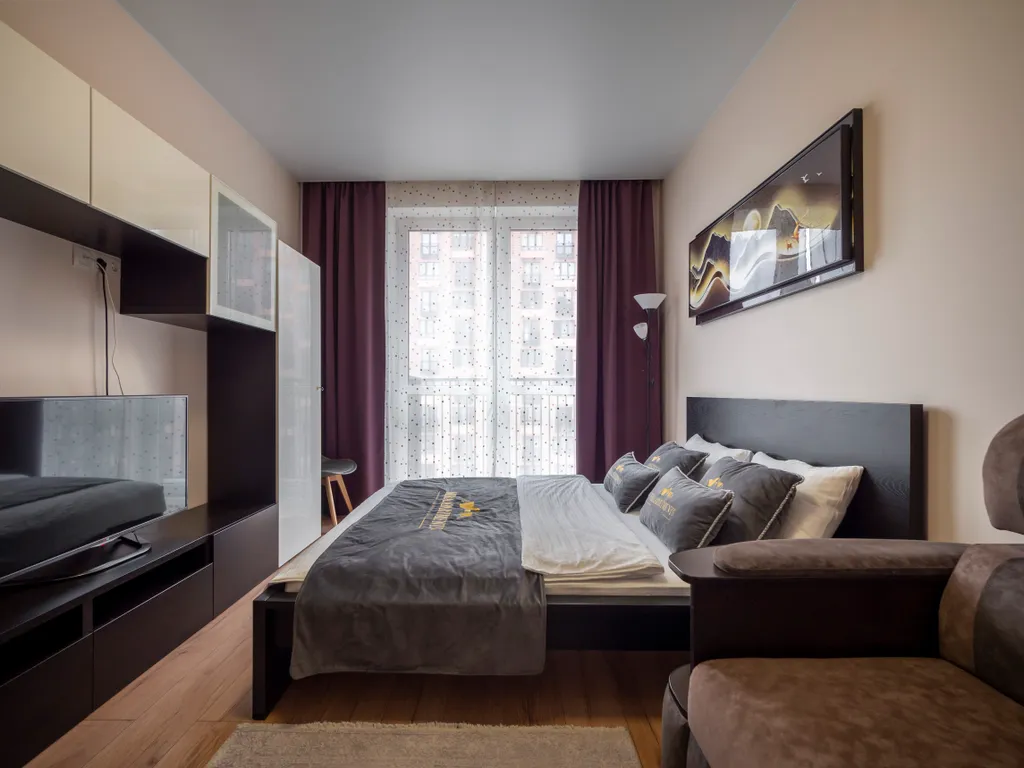 Квартира Просторные апартаменты видом на Москва-реку и Москва Сити — Москва