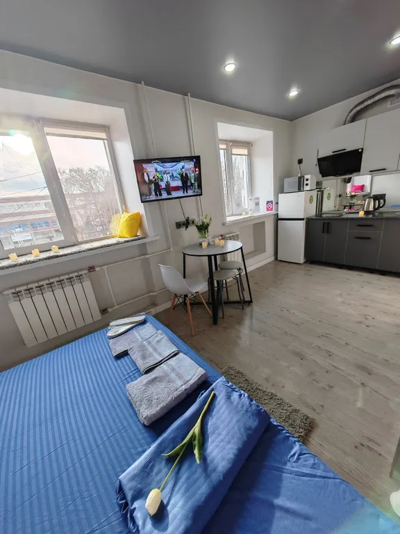 Квартира Уникальная студия прямо напротив Политеха на Мира — Омск