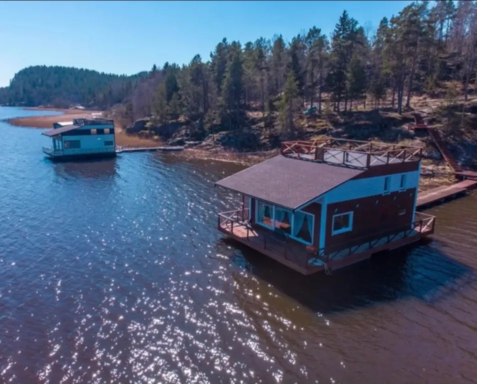 Коттедж Плавающий дом CliffHouse — аренда посуточно в Лахденпохья