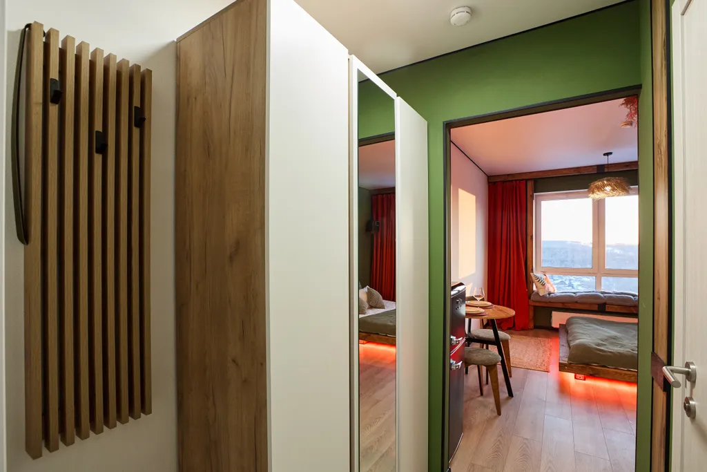 Квартира Квартира Романтичная студия с панорамным видом — Екатеринбург