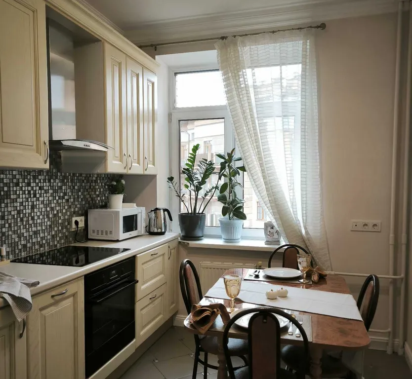 2-комнатная квартира с кондиционером в 7 минутах от Шереметьево