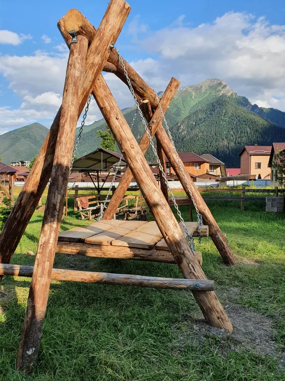 Домик Делюкс студия с видом на горы