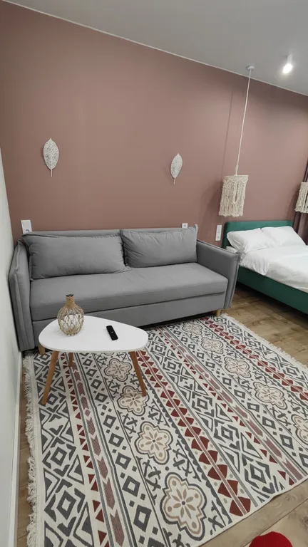 Уютная квартира в стиле бохо у горнолыжного склона