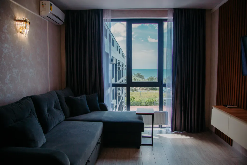 Апартаменты на 1-й береговой линии с видом на море